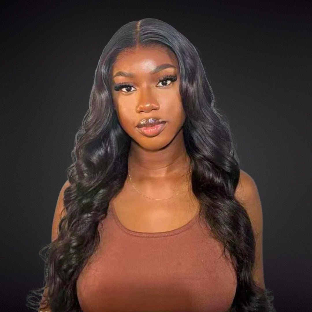 Perruque King Cardi Loose Wave – Glueless HD Lace Front 13x6 | Longueur 30 pouces, Couleur Noire
