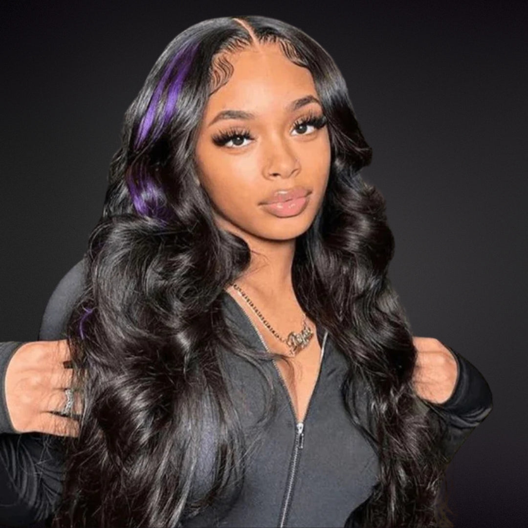 Perruque King Cardi Loose Wave – Glueless HD Lace Front 13x6 | Longueur 30 pouces, Couleur Noire