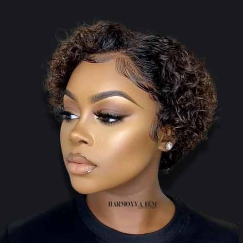 Perruque HAITI 13x1 Lace #4 Boucles Kinky Curly | Élégance Naturelle et Moderne