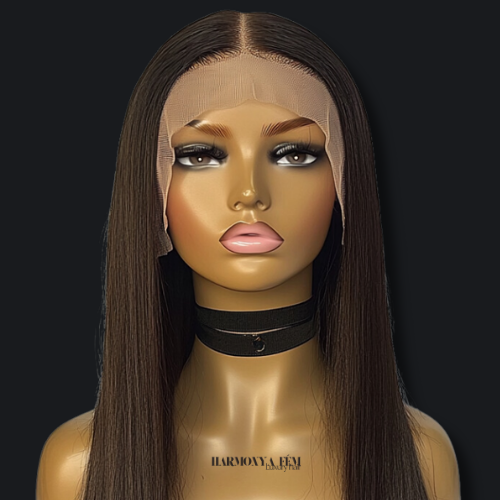 Perruque Droite 28 pouces – #1B Naturel | DOUBLE DRAWN WIG