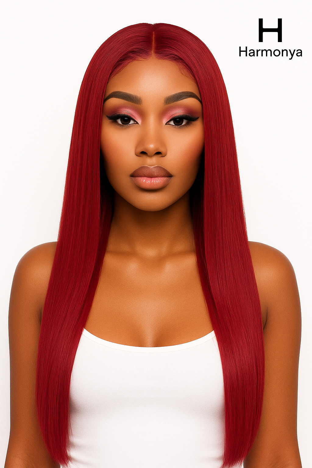 Perruque Cardi Wig 13x6 – Double Drawn | Rouge intense