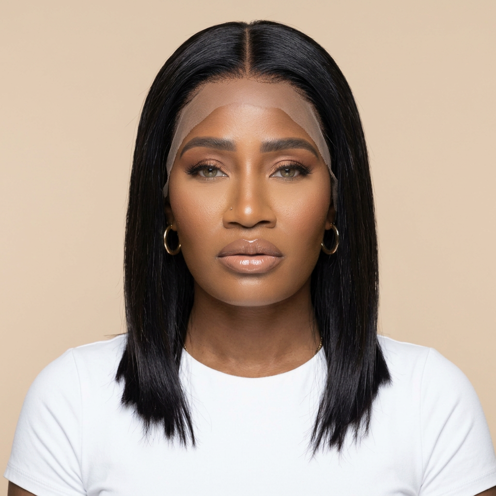 Perruque EVE Bob – HD Lace 13x6 Double Drawn | Coupe Carrée Élégante de 14 pouces