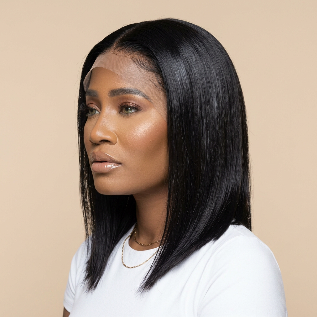 Perruque EVE Bob – HD Lace 13x6 Double Drawn | Coupe Carrée Élégante de 14 pouces