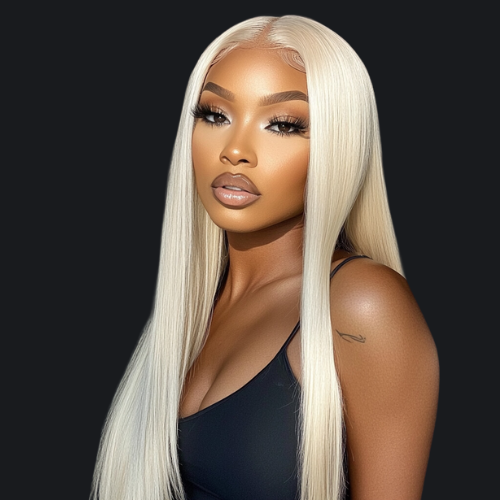 MONICA WIG GLUELESS HD LACE FRONT 13X6 DOUBLE DRAWN DENSITE 350% LONG 30" COULEUR