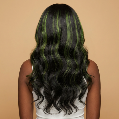Monica wavy méchée
