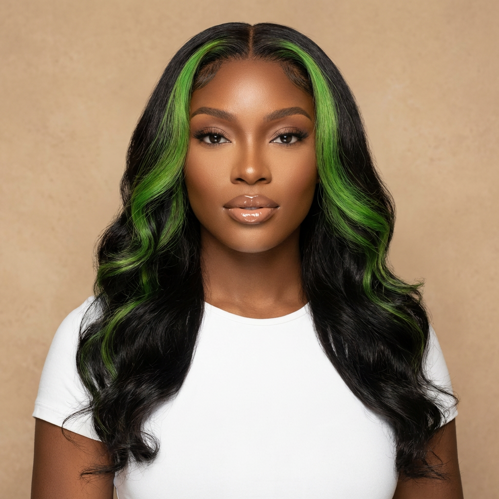 Monica wavy méchée