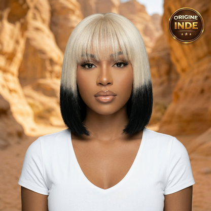 Kim Black&White bob
