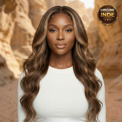Monica wavy méchée