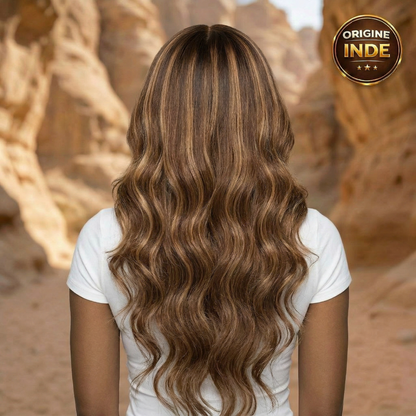 Monica wavy méchée