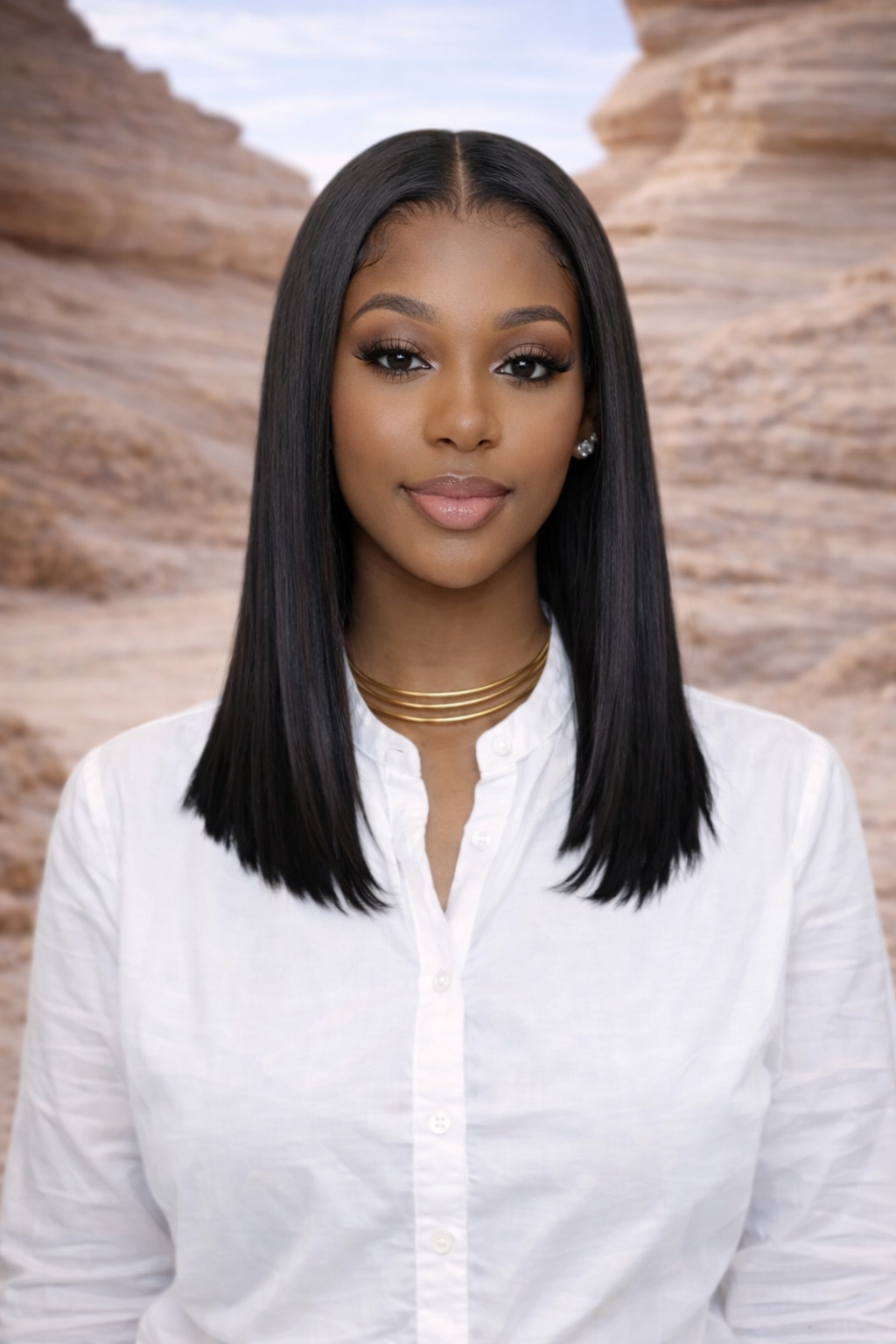 Perruque EVE Bob – HD Lace 13x6 Double Drawn | Coupe Carrée Élégante de 14 pouces