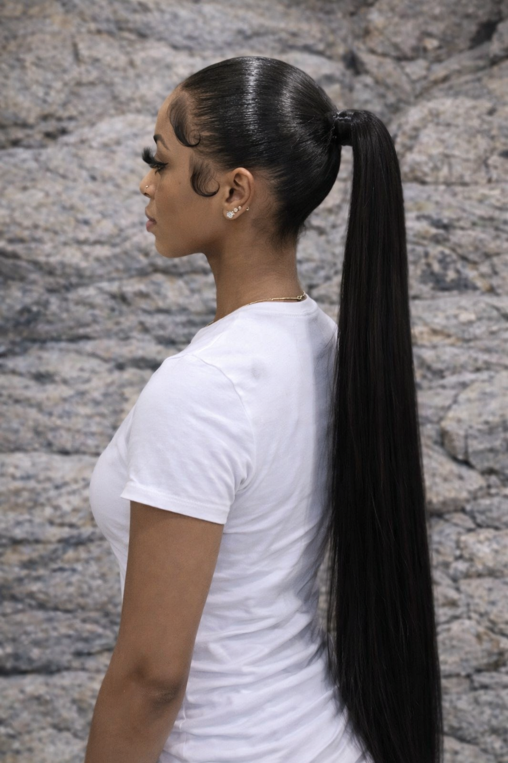 Harmonya raw luxe – Lace 360 – Lisse – 30” – Noir