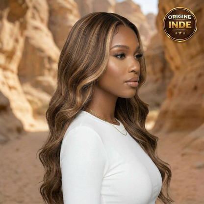 Monica wavy méchée