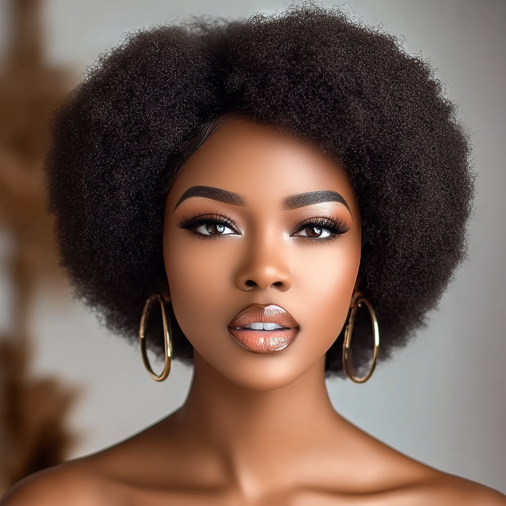 Perruque TANZANIE – Afro Naturelle et Élégante | Volume et Texture Authentiques